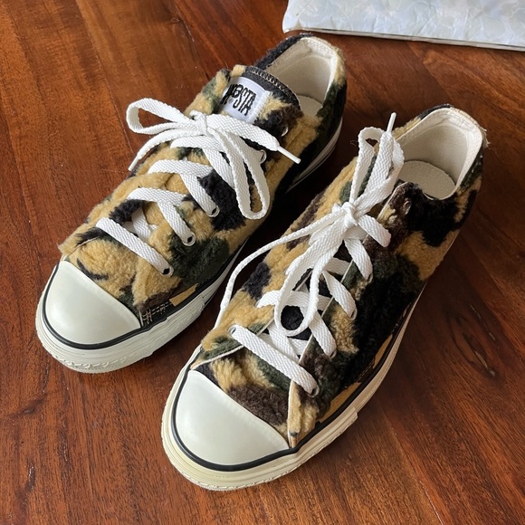 A Bathing Ape Men’s 1st Camo Boa Ape Sta Low Sneakers Shoes Bape - Picture 1 of 17
